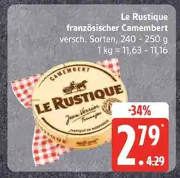 Edeka Le Rustique französischer Camembert Angebot