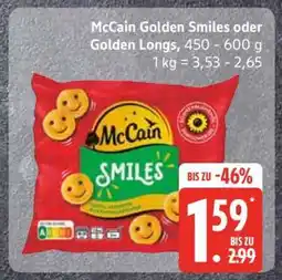Edeka McCain Golden Smiles oder Golden Longs Angebot
