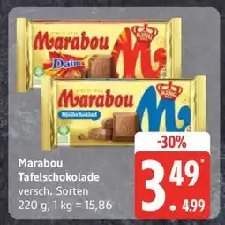 Edeka MARABOU Tafelschokolade Angebot