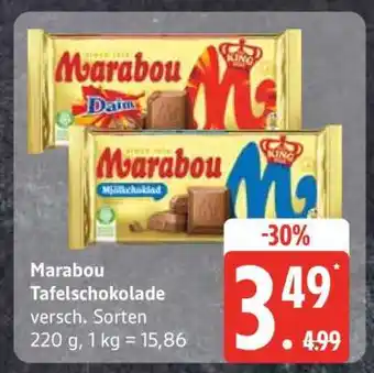 Edeka MARABOU Tafelschokolade Angebot