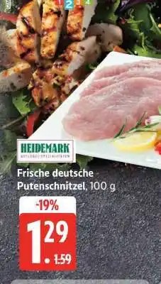 Edeka Frische deutsche Putenschnitzel Angebot