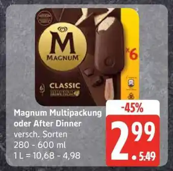 Edeka Magnum Multipackung oder After Dinner Angebot
