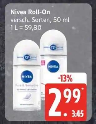 Edeka Nivea Roll On Angebot