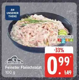 Edeka Gutfleisch Feinster Fleischsalat Angebot
