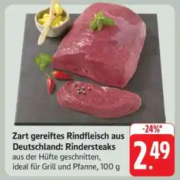 Edeka Zart gereiftes Rindfleisch aus Deutschland: Rindersteaks Angebot