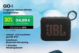 Edeka GO4 Tragbarer wasserdichter Lautsprecher Angebot