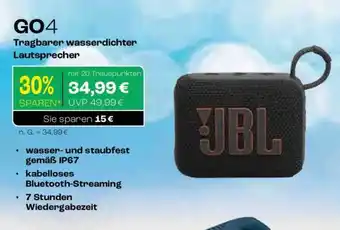 Edeka GO4 Tragbarer wasserdichter Lautsprecher Angebot