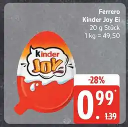 Edeka Ferrero Kinder Joy Ei Angebot