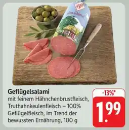 Edeka Geflügelsalami Angebot