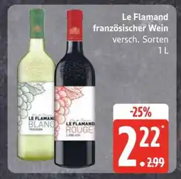 Edeka Le Flamand französischer Wein Angebot