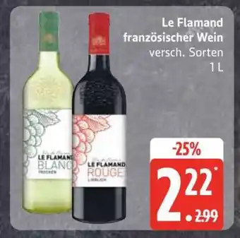 Edeka Le Flamand französischer Wein Angebot