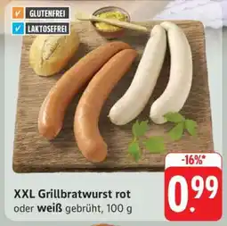 Edeka XXL Grillbratwurst rot oder weiß Angebot