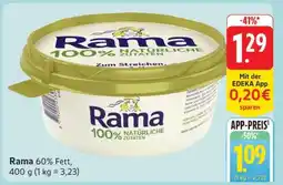 Edeka Rama 60% Fett Angebot