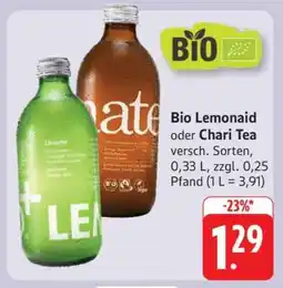 Edeka Bio Lemonaid oder Chari Tea Angebot