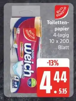 Edeka Toilettenpapier Angebot