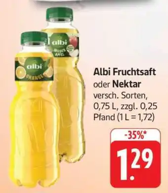 Edeka albi Fruchtsaft oder -nektar Angebot