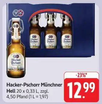 Edeka Hacker Pschorr Münchner Hell Angebot