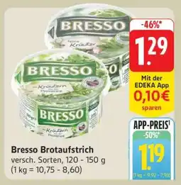 Edeka Bresso Brotaufstrich Angebot
