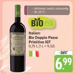 Edeka Bio Doppio Passo Primitivo IGT Angebot