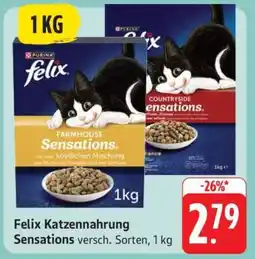 Edeka Felix Katzennahrung Sensations Angebot