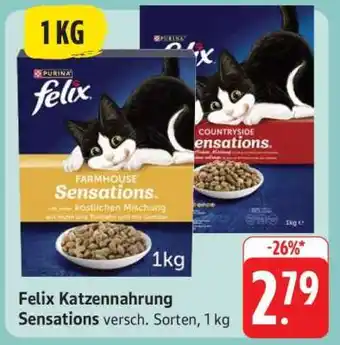 Edeka Felix Katzennahrung Sensations Angebot