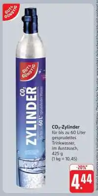 Edeka CO₂-Zylinder Angebot