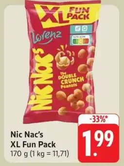 Edeka Nic Nac’s XL FUN PACK Angebot