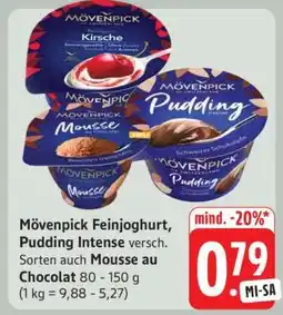 Edeka Mövenpick Feinjoghurt, Pudding Intense Angebot