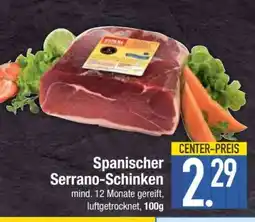 Edeka Spanischer Serrano-Schinken Angebot