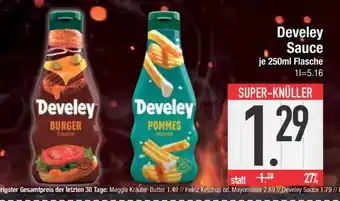 Edeka DEVELEY Sauce Angebot