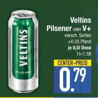 Edeka Veltins Pilsener oder V+ Angebot