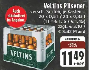 Edeka VELTINS Pilsener Angebot
