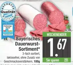 Edeka Bayerisches Dauerwurst-Sortiment Angebot