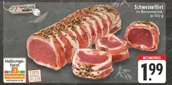 Edeka Schweinefilet im Baconmantel Angebot