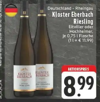 Edeka Kloster Eberbach Riesling Angebot