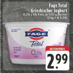Edeka Fage Total griechischer Joghurt Angebot
