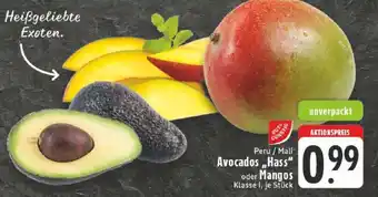 Edeka Avocados 'Hass' oder Mangos Angebot