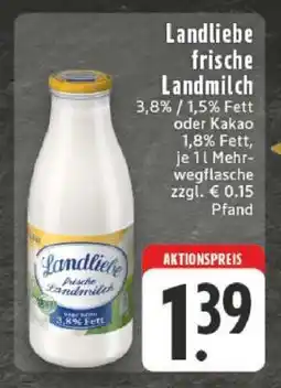Edeka LANDLIEBE Frische Landmilch Angebot