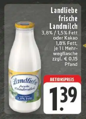 Edeka LANDLIEBE Frische Landmilch Angebot