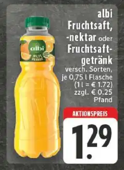 Edeka albi Fruchtsaft, -nektar oder Fruchtsaftgetränk Angebot