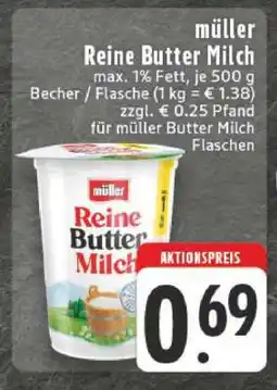 Edeka Müller Reine Butter Milch Angebot