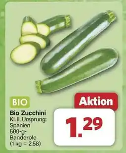 Famila Nord Ost Bio Zucchini Angebot