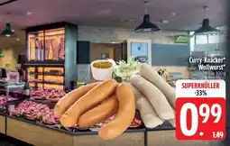Edeka Curry-Knacker oder Wollwurst Angebot