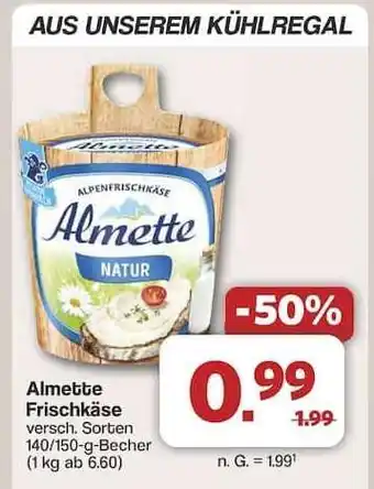 Famila Nord Ost Almette Frischkäse Angebot