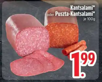 Edeka Kantsalami oder Puszta-Kantsalami Angebot