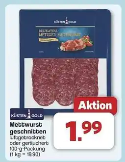 Famila Nord Ost Küsten Gold Mettwurst geschnitten Angebot