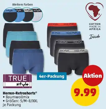 PENNY True Style Herren-Retroshorts Angebot