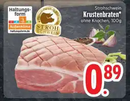 Edeka Strohschwein Krustenbraten Angebot