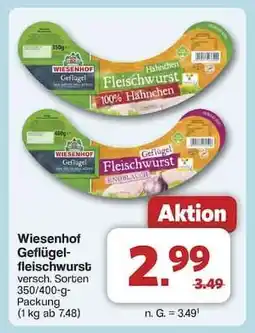 Famila Nord Ost Wiesenhof Geflügelfleischwurst Angebot