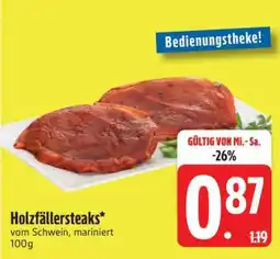 Edeka Holzfällersteaks Angebot